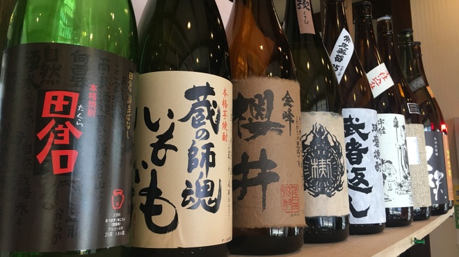 食工房 やまと茶屋 - ドリンク写真:焼酎・日本酒も取り揃えております。
