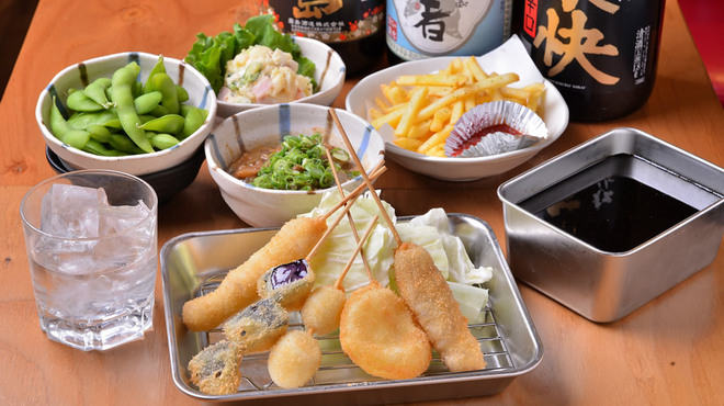 Kushi Katsu Jan Jan Hommachi - 料理写真: