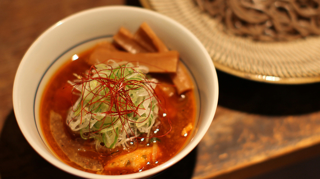 つけ蕎麦安土 - 料理写真:【一番人気】鶏つけ蕎麦