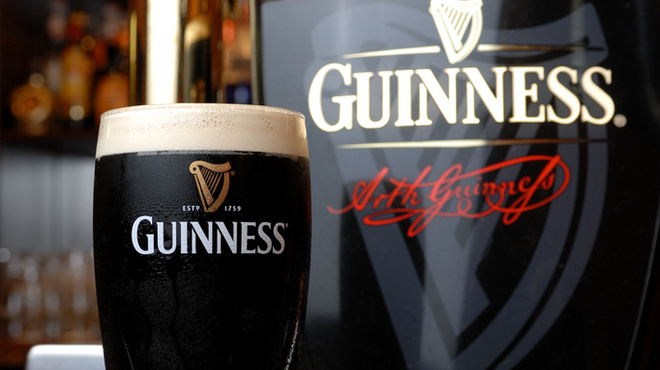 アイリッシュパブ・ザ・ハカタハープ - ドリンク写真:ギネス