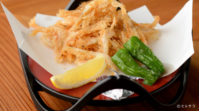 魚富 - 料理写真:特に県外の方に人気がある『白えび唐揚げ』