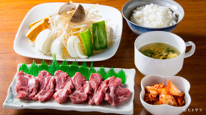 Nama Ramu Jingisu Kan Namman - 料理写真:脂肪が吸収されにくく、体に吸収されやすい鉄分を多く含む肉料理