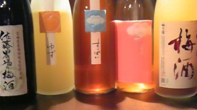 Oyaki Shishimaru - 料理写真:梅酒も豊富に取り揃えています！