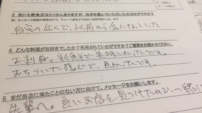 酒肴吟味 これから - メイン写真: