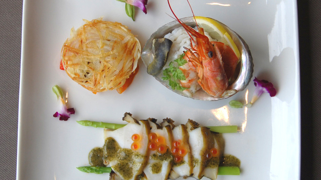肉匠 逢喜の郷 - 料理写真:鮑料理
