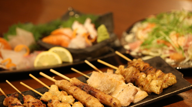 焼鳥居酒屋 ぶんなげ - 料理写真:串盛り合わせ