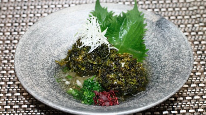 井と瀬 - 料理写真:群馬産大和芋のまりも揚げ