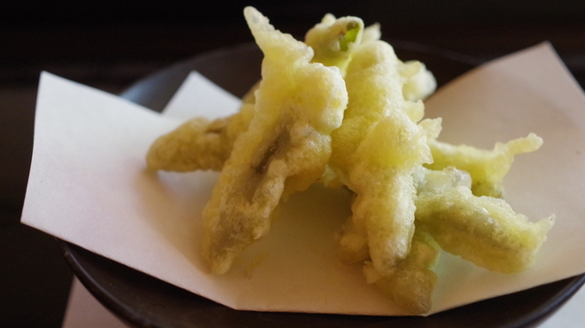 ぬなわや - 料理写真:じゅんさいの天麩羅
