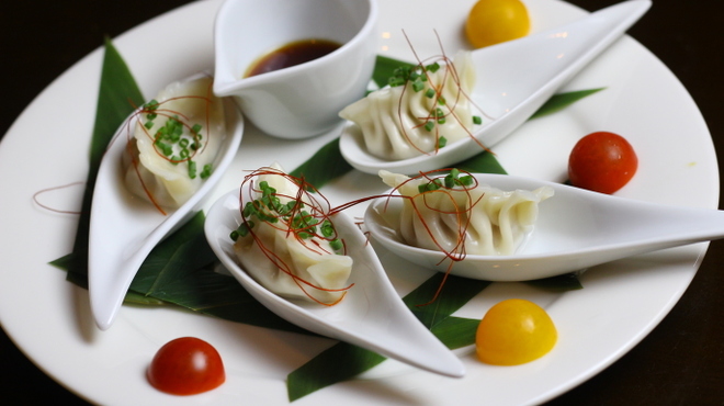 舟町一期 - 料理写真:鴨ネギ水餃子
