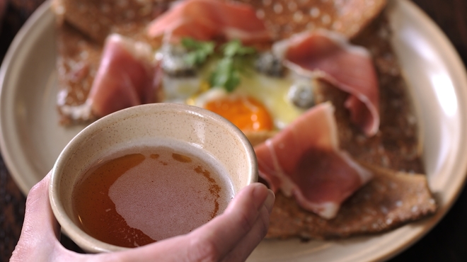 ブレッツカフェ クレープリー - ドリンク写真:シードル ヴァルド ランス