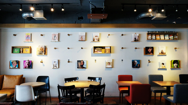 ワールドブックカフェ World Book Cafe 旧店名 ザ ワールドブックス カフェ 西４丁目 カフェ 食べログ