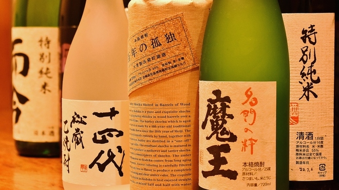 東鮨 - ドリンク写真:焼酎十四代 魔王