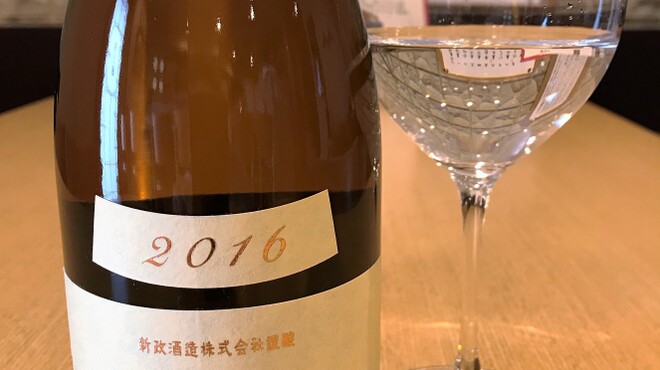 鮨 かの - ドリンク写真:新政　エクリュ