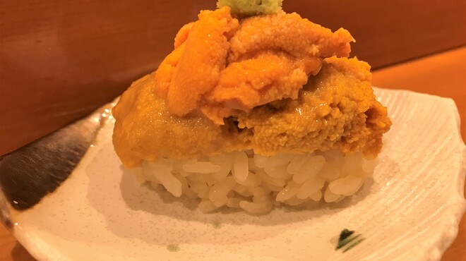 鮨 かの - 料理写真:2種のうに