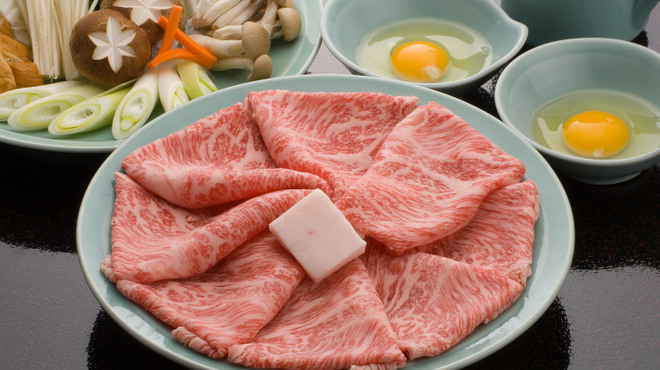 上杉伯爵邸 - 料理写真:米沢牛しゃぶしゃぶ