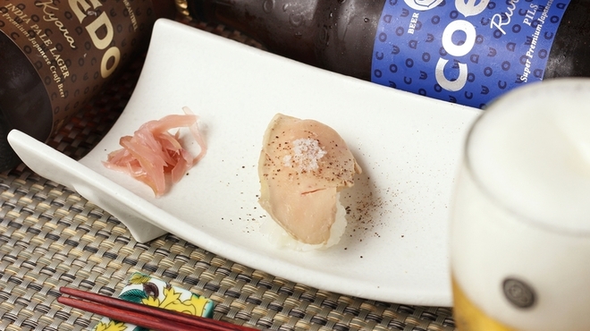 サカナザ - 料理写真:フォアグラのお寿司