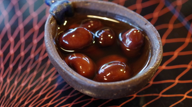 飛騨高山 角正 - 料理写真:黒豆のぶどう炊き
