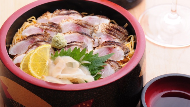 日本料理 まめ福 - 料理写真:焼きカマスのちらし寿司