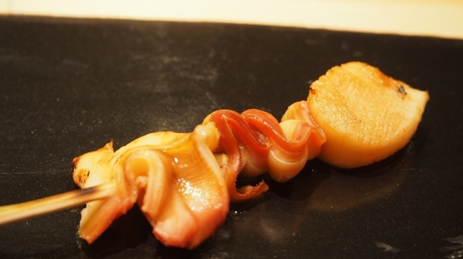 鮨棗 - 料理写真:ホッキ醤油焼き