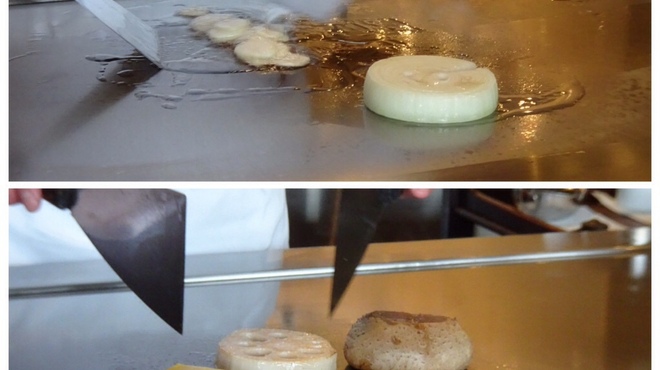 室 - 料理写真:◆焼いている途中。