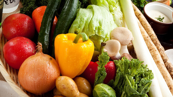 正々堂々 - 料理写真:全国各地の活きの良い野菜達！