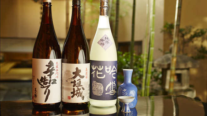 粋 料亭 助六 - ドリンク写真:大垣の地酒