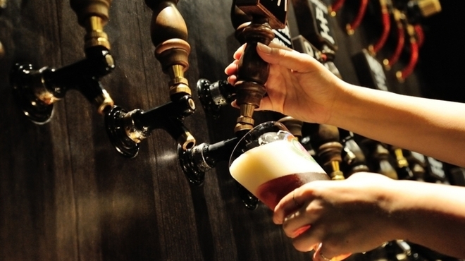 スターボード - ドリンク写真:出来立てのビールがお召し上がりいただけます♪