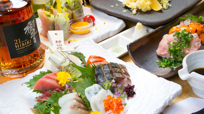 隠れ家ダイニング 和想 - 料理写真:新鮮な魚介と新鮮な野菜を豊富に仕入れております。