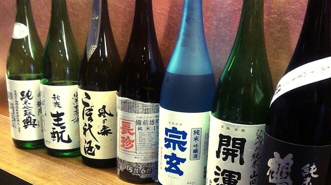 あき山 - ドリンク写真:厳選の日本酒