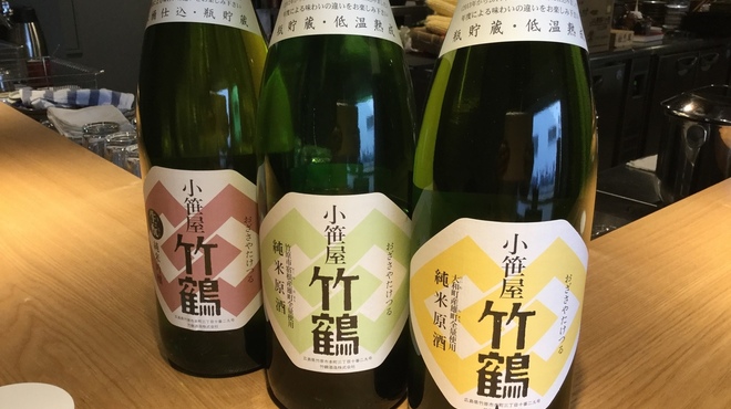 Yakitori Imai - ドリンク写真:純米酒の燗酒も焼鳥今井ならではのラインナップ