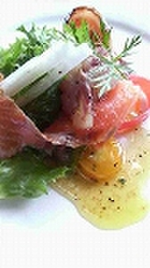 きまぐれ市場 - 料理写真:今日の前妻から、自家製ベーコンと地元野菜