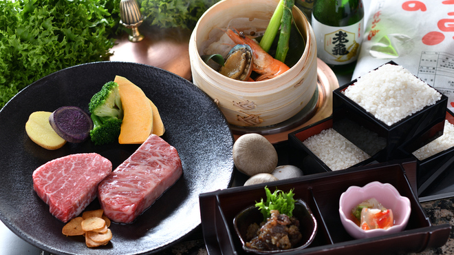 ステーキハウス神石 - 料理写真:◇5/1～6/30　芳緑コース