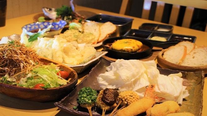 串揚げ居酒屋 魚武 五代目 - メイン写真: