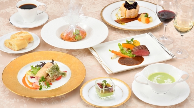 フレンチレストラン 千秋亭 - 料理写真:ディナーコース