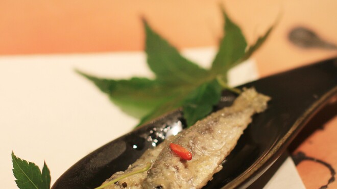 料理や 森川 - 料理写真:小アジ