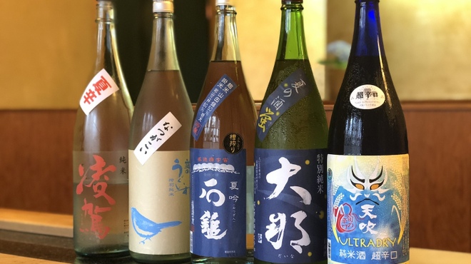 照月 - ドリンク写真:夏の日本酒が入荷しております。