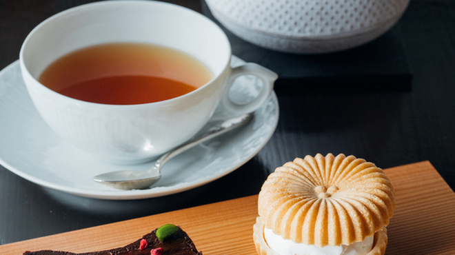 茶房 空花 - 料理写真:お茶とお菓子 二点盛り
