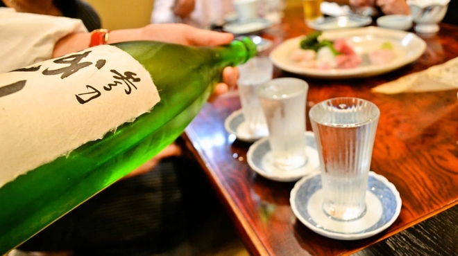 Uo Yoshi - ドリンク写真:四代目自ら吟味した日本酒を揃えております！