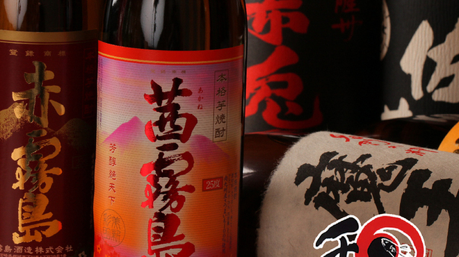 北浜の和がや - ドリンク写真:焼酎取り揃えております