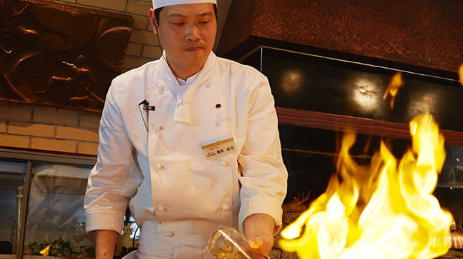 南海グリル - 料理写真:全てのお席シェフが目の前でお焼きいたします