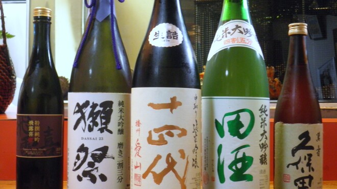 ふく料理 しのだ - 料理写真:十四代、田酒、獺祭、久保田
