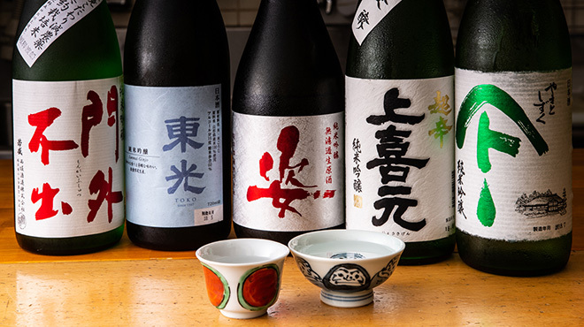 味農家 - ドリンク写真:日本酒