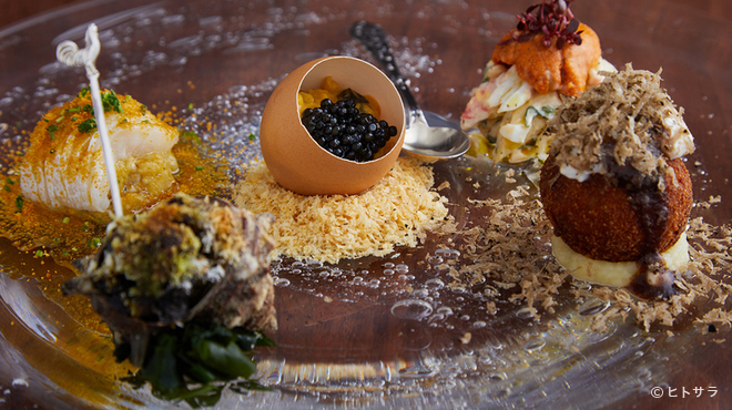 ヴェーナ - 料理写真:その季節ならではのおすすめ食材でつくる『前菜盛り合わせ』