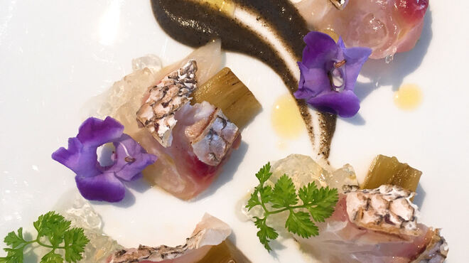 La Bastide sur la mer - 料理写真:三浦漁港より鮮魚のセヴィーチェ