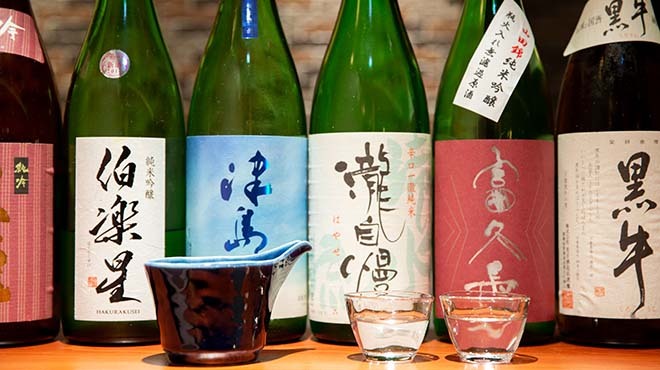 並木通り 瓢箪 - ドリンク写真:厳選日本酒-日本食に合う純米酒を中心に揃えております。