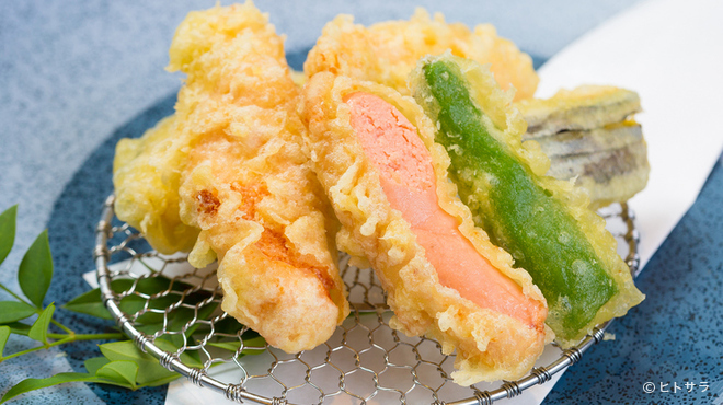 Shokusai Yumekichi - 料理写真:職人技でサクッと揚げられた『天ぷら』もおすすめ
