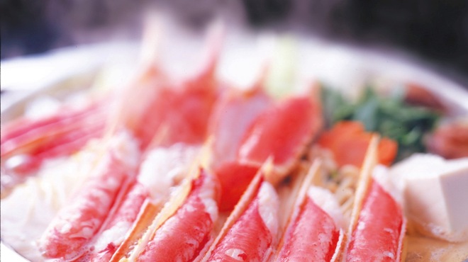 かに道楽 - 料理写真:秘伝のだしが自慢の「かにすき」