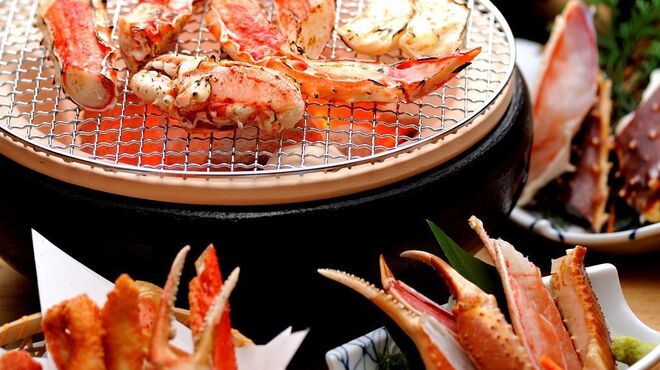 かに道楽 - 料理写真:香ばしいかにの薫りが漂います