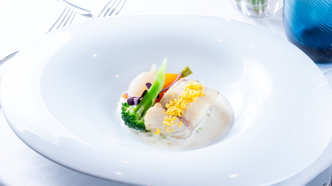 Au petit bonheur - 料理写真:コショウダイのフリカッセ