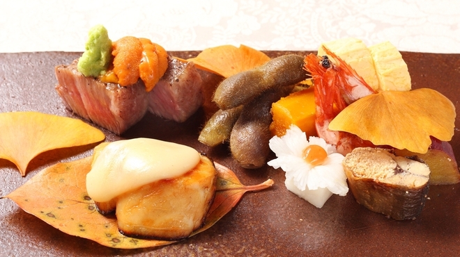 彩席 かわかみ - 料理写真:季節の焼き八寸